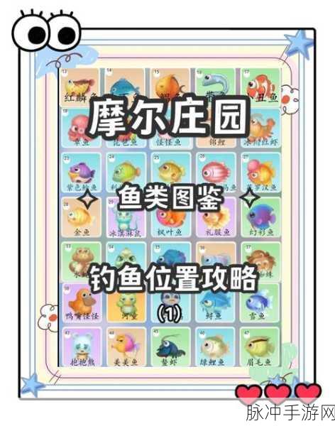 摩尔庄园小镇钓鱼点全揭秘,探寻钓鱼天堂的奥秘