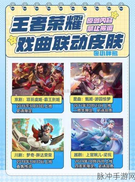 王者荣耀戏曲系列皮肤全揭秘