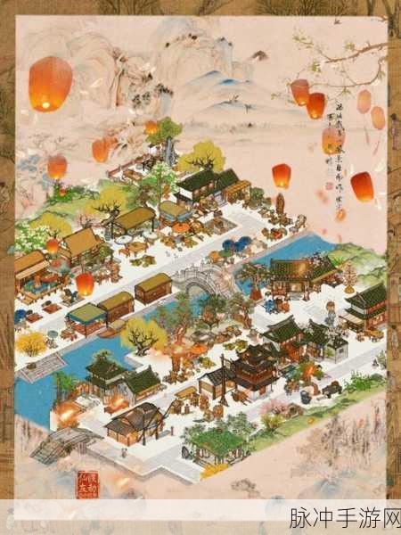 江南百景图茅屋三两间,解锁古风小镇的静谧之美