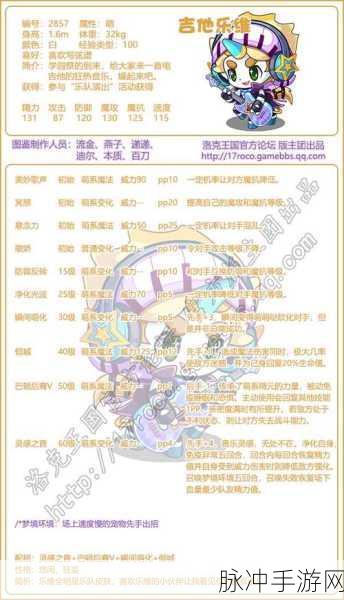 洛克王国黑炎,技能搭配全攻略