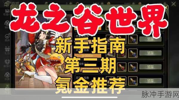 龙之谷激活码领取全攻略,助你畅游奇幻世界