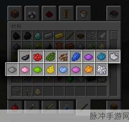 我的世界,揭秘黑色染料的制作秘籍
