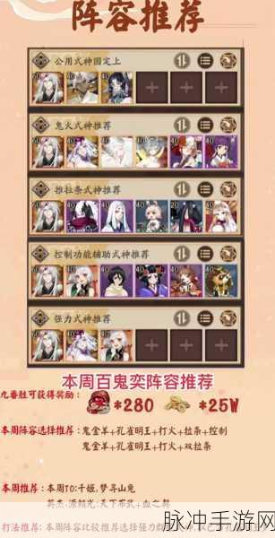 阴阳师SSR季式神阵容搭配全攻略