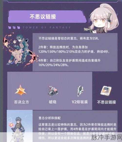 幻塔马克意志全解析,重塑游戏角色,影响战斗格局
