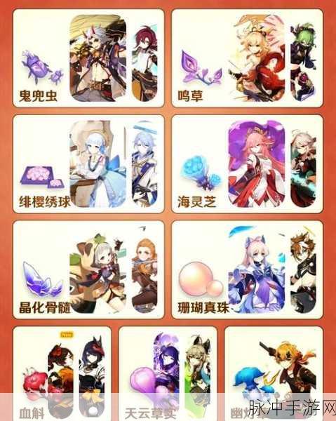 原神苇海信标突破材料全解析