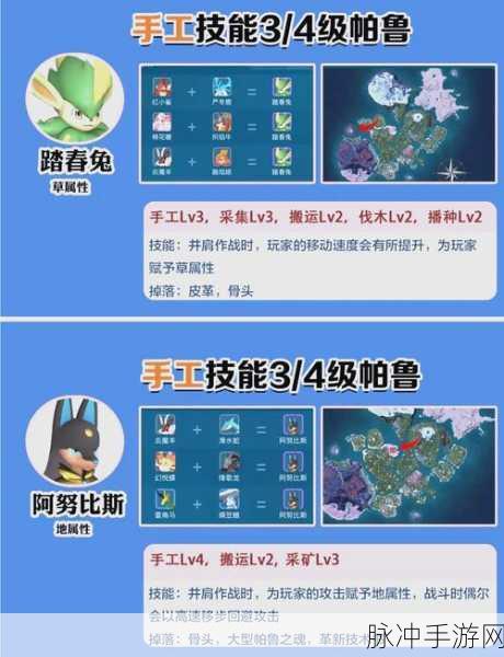 幻兽帕鲁皮革获取秘籍,轻松解锁大量皮革资源