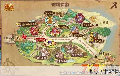 洛克王国探秘之旅,云海古道路线全揭秘