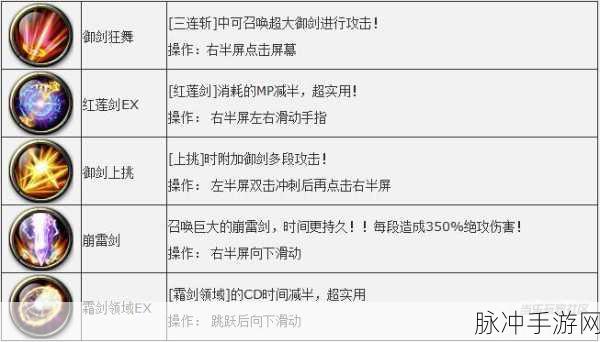 剑魂之刃全面剖析,斩魂技能系统深度解读与汇总