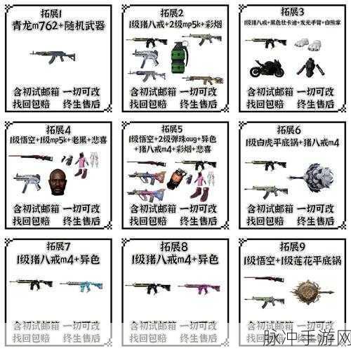 绝地求生,换枪时配件何去何从?