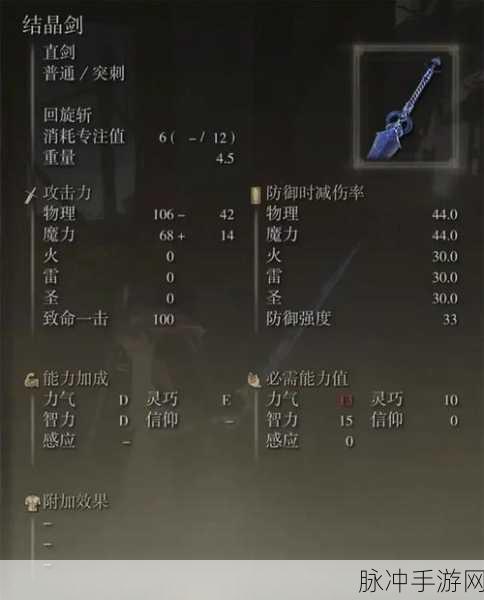 艾尔登法环全职业加点攻略,打造你的专属战斗风格
