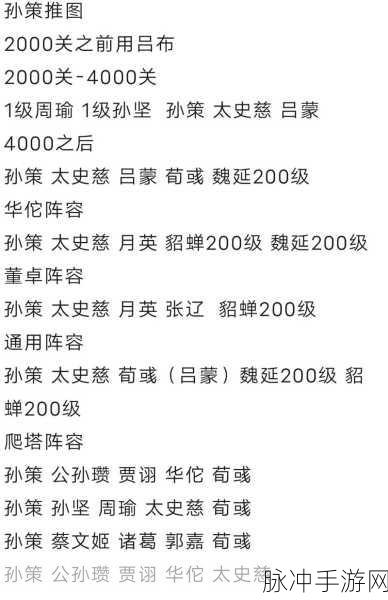 咸鱼翻身!孙策7900关全攻略,从菜鸟到大神的蜕变之路