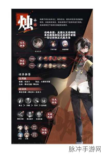 归龙潮角色盛宴,全图鉴揭秘与最新爆料深度探索