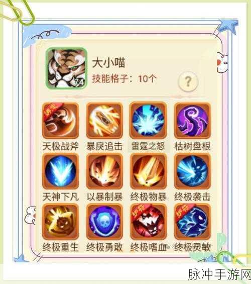 西游女儿国狂徒职业深度解析,加点与技能搭配全攻略