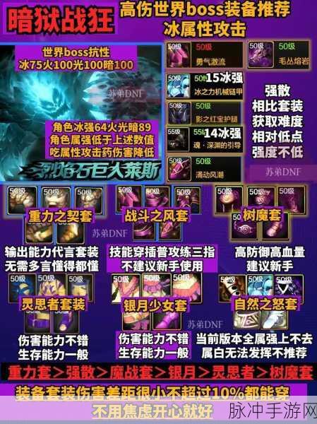 DNF100级装备获取全攻略，打造你的顶级装备之路