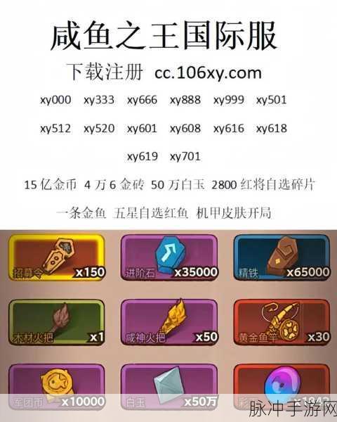 咸鱼之王6870关通关秘籍,策略与技巧并重