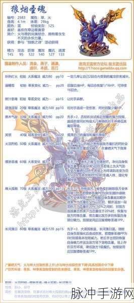 洛克王国狼烟圣魂获取全攻略，解锁超进化之路