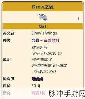 泰拉瑞亚翅膀排名大揭秘!烈焰翼为何能傲视群雄?