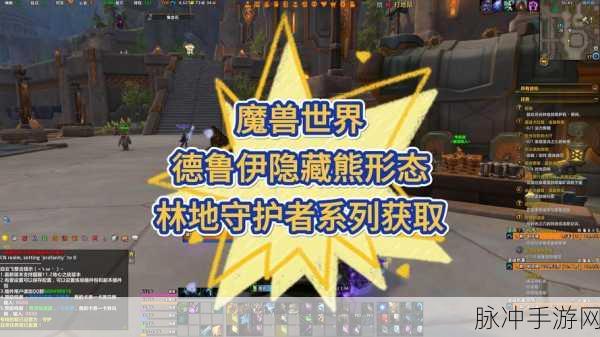 魔兽世界怀旧服,德鲁伊专业选择全攻略