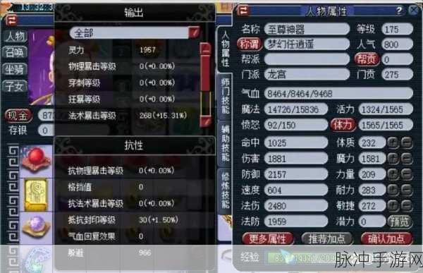 梦幻西游深度揭秘,幽灵加点秘籍,助你三界称雄!