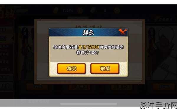 火影忍者手游金币攻略，全面解锁金币获取秘籍