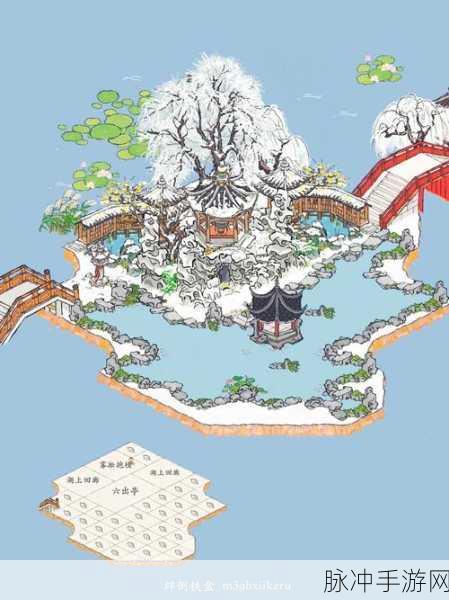 江南百景图雾凇抱枝,绝美建筑获取全攻略