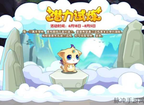 洛克王国，里奥的勇敢与智慧——探险之旅，智慧与勇气的双重考验