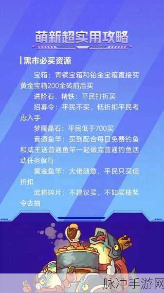咸鱼之王6850关卡深度解析，策略与技巧助你轻松破关