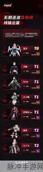 无期迷途入夜行动,角色选择全攻略