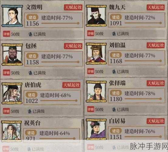 屈原天赋与专属珍宝,江南百景图深度探索