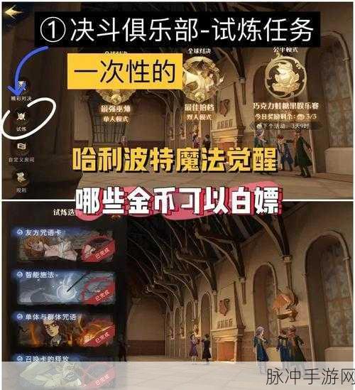 哈利波特魔法觉醒，高分秘籍与金卡获取全攻略