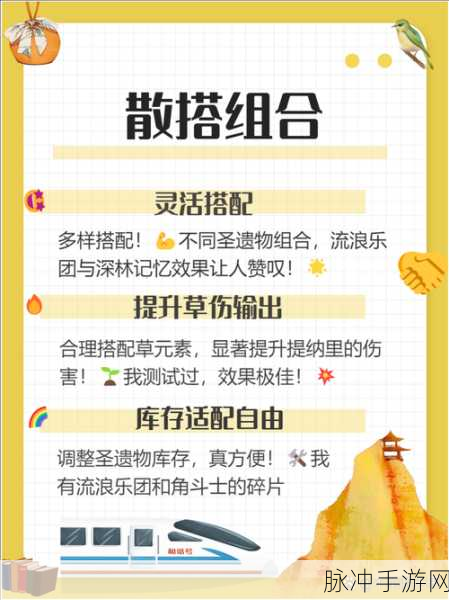提纳里圣遗物搭配全攻略，打造顶尖草元素输出