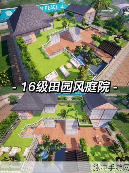 和平精英家园建设秘籍，解锁等级新高度，实力一目了然