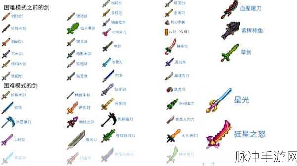 泰拉瑞亚泰拉之刃，解锁战斗新境界的利器