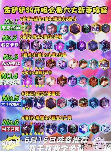 金铲铲之战,神将阵容大放异彩,VN装备搭配独步战场!