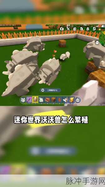 迷你世界，沃沃兽耕地秘籍大公开