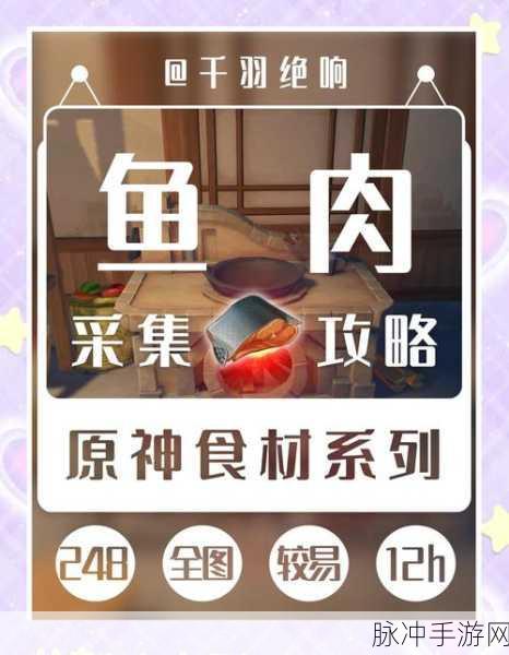原神鱼肉采集路线全揭秘，助你烹饪无忧