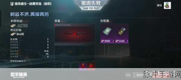 地铁逃生六套装备深度剖析，谁才是最强王者？
