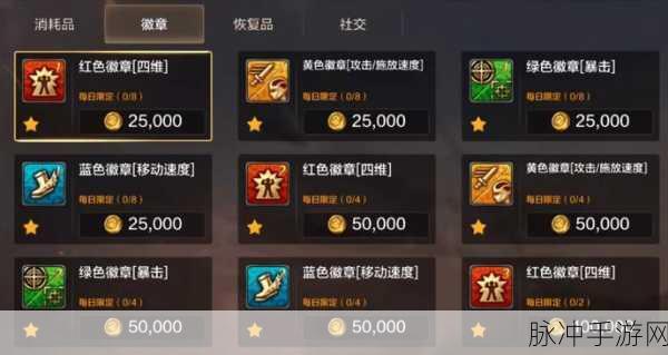 DNF徽章镶嵌栏购买全攻略,轻松提升战斗力