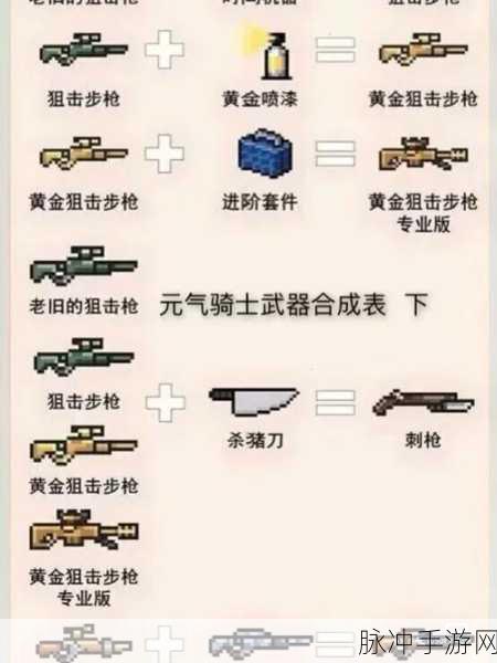 元气骑士，陌刀合成之谜大揭秘，两把能否书写传奇？