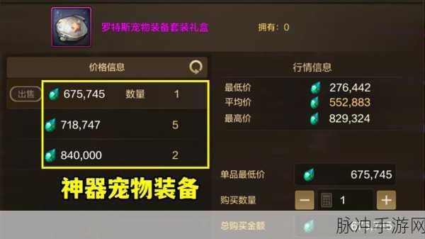 DNF宠物神器装备获取全攻略