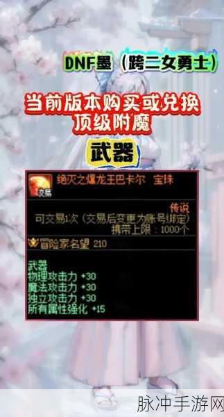 DNF宠物宝珠大揭秘,魔法攻击宝珠的极致威力