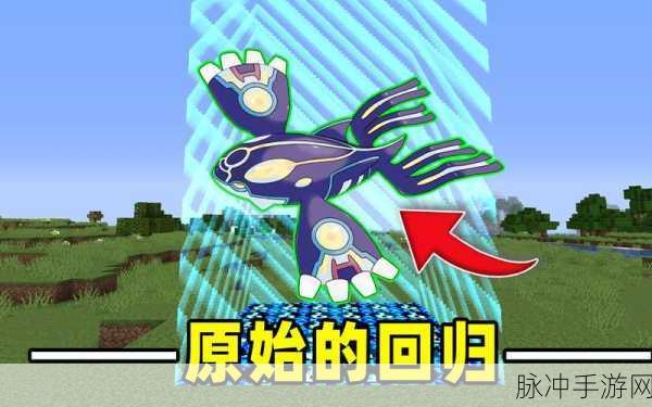 我的世界神奇宝贝，厉害鱼竿能否钓得盖欧卡？