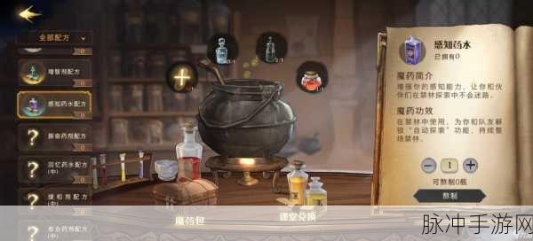 哈利波特魔法觉醒，揭秘才华药剂的神奇功效