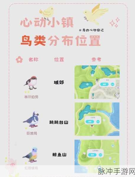 心动小镇观鸟爱好解锁全攻略