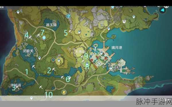 原神魔晶矿石采集全攻略，揭秘高效秘籍与密集点分布