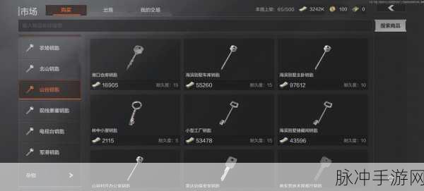 暗区突围，手术包钥匙获取全攻略，踏上遗落的钥匙探索之旅
