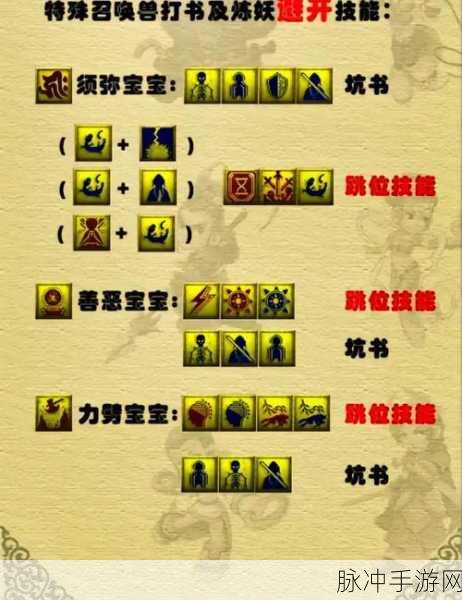 揭秘梦幻西游手游，神力无穷技能归属何处