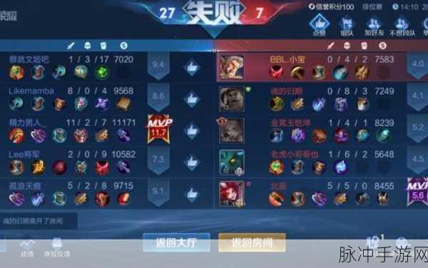 王者荣耀铂金局与星耀局,差距背后的深层解析