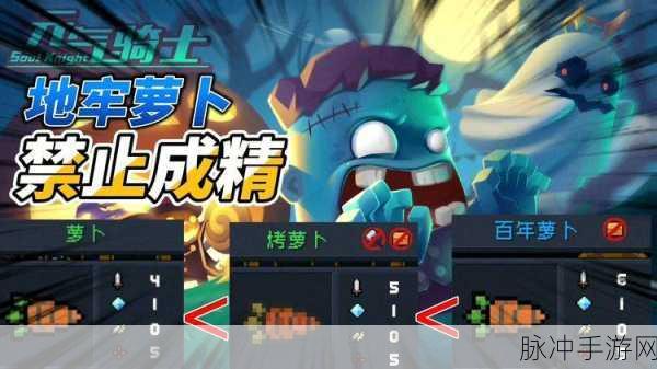 元气骑士，揭秘百年萝卜的奇妙用途