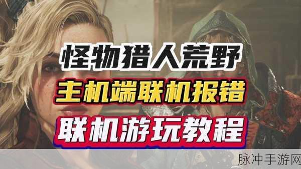 Steam版怪物猎人世界，稳定联机全攻略大揭秘